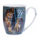 Krūze Lisa Parker Purrlock Holmes Cat Porcelain Mug