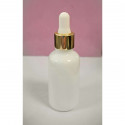Porcelīta balta pudelīte ar pipeti 30 ml