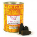 Vīraks Goloka Nag Champa ar lejup ejošu dūmu ( Back flow) 24 gab