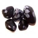 Sniegotais Obsidiāns  (dažāds dizains) 1 gab.